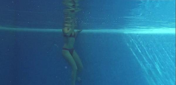  Kittina Clairette hot Hungarian teen underwater
